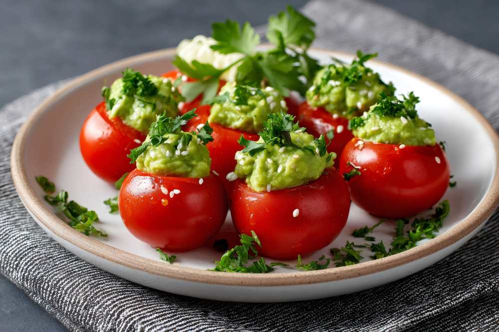 Stuffed Cherry Tomatoes